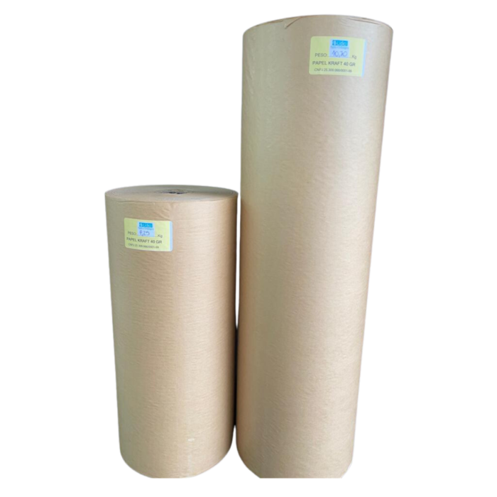 Bobina de Papel Kraft 40g