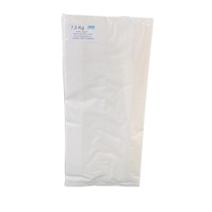 Saco Papel Seda Branco 7,5Kg 35g - Imagem 2